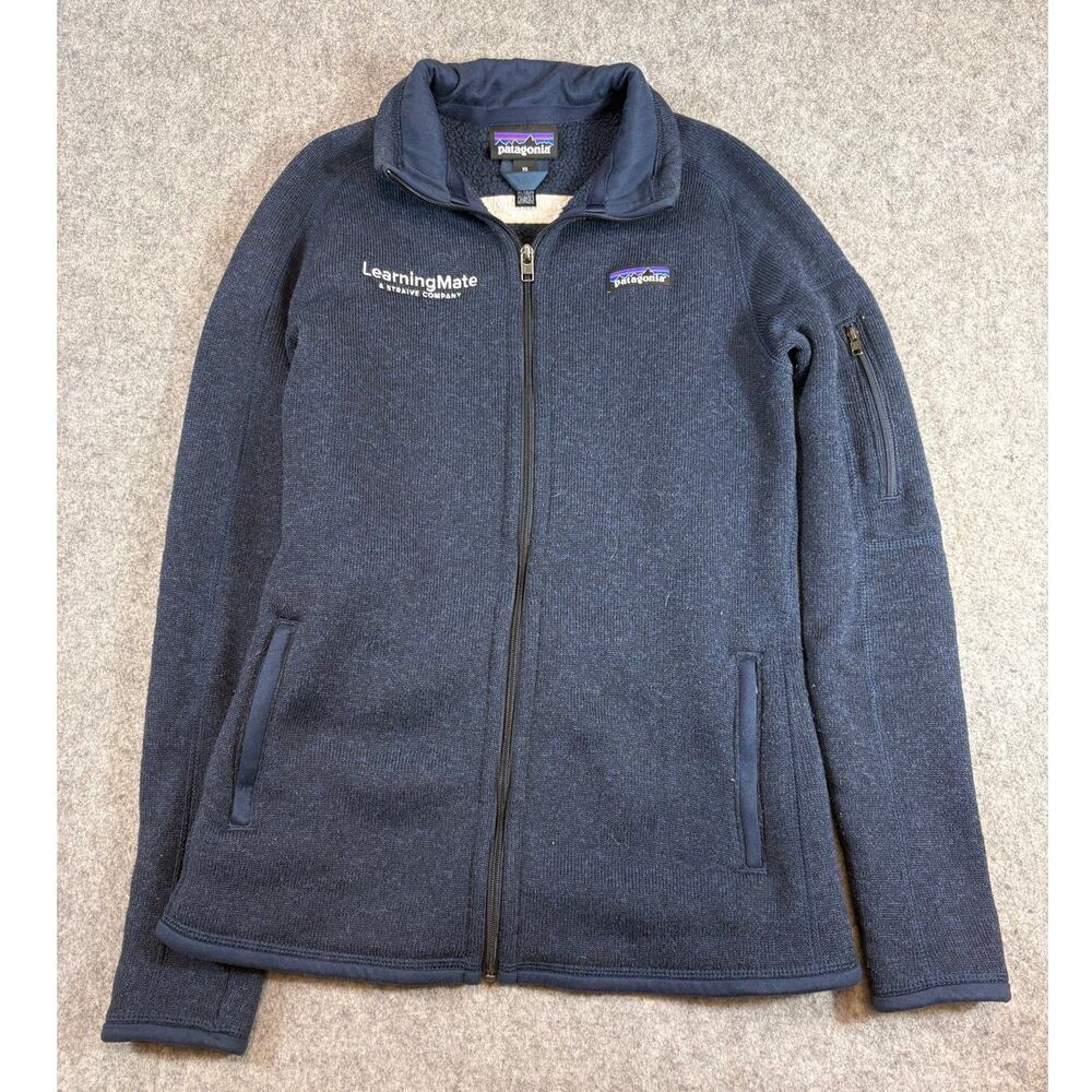Patagonia Better Sweater Womens Blue Fleece Full Zip Cozy Hiking Outdoor XS